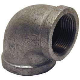 Pipe Fittings, Galvanized Reducing Elbow, 90 Degree, 3/4 x 1/2-In.