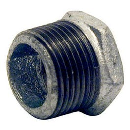 Pipe Fitting, Hex Bushing, Galvanized, 1 x 1/4-In.