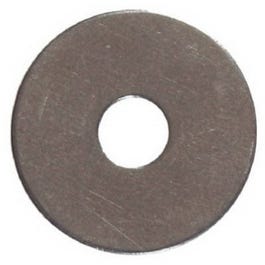 Fender Washer, Stainless Steel, 1/4 x 1-In. OD, 100-Pk.