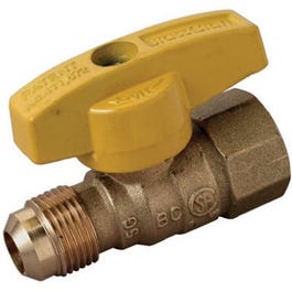 Gas Valve, 1/2-In. O.D. x 1/2-In. Female Iron Pipe