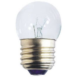 Indicator Light Bulb, Transparent, Clear, 7.5-Watts