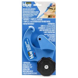 Blue Tape & Paper Dispenser, With 6-In. Blade