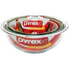 Mixing Bowl Set, Clear, 3-Pc.
