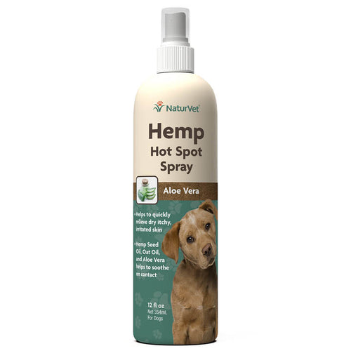 NaturVet Hemp Hot Spot Spray