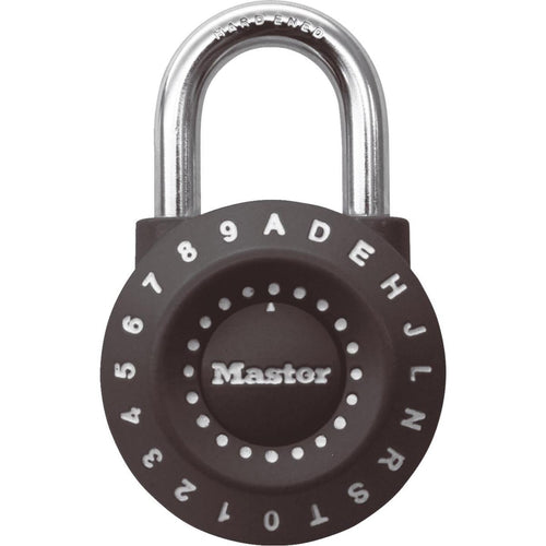 Master Lock Precision Dial 1-15/16 In. Metal Combination Padlock