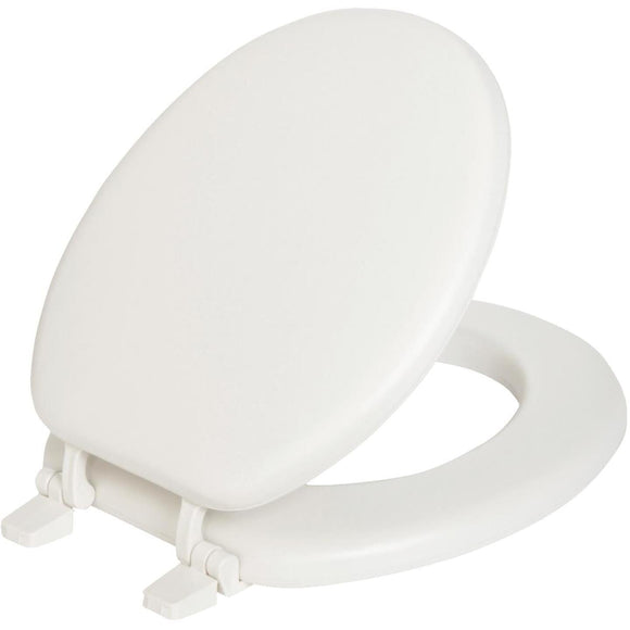 Mayfair Round Closed Front Soft White Toilet Seat