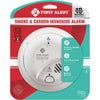 First Alert Hardwired 120V Electrochemical/Ionization Carbon Monoxide and Smoke Alarm