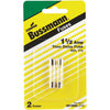 Bussmann 1-1/2A MDL Glass Tube Electronic Fuse (2-Pack)