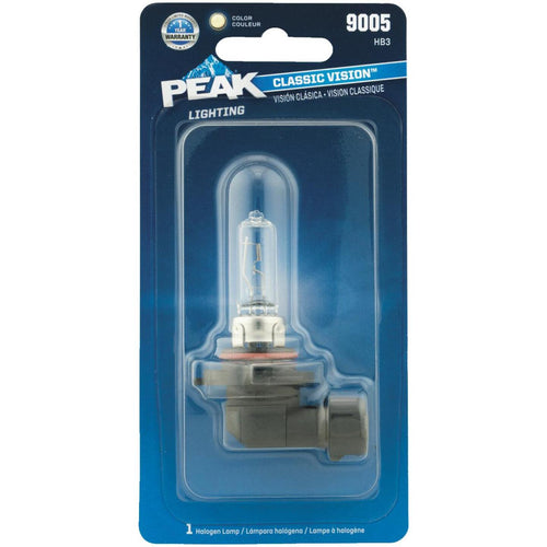 PEAK Classic Vision 9005 HB3 12.8V Halogen Automotive Bulb