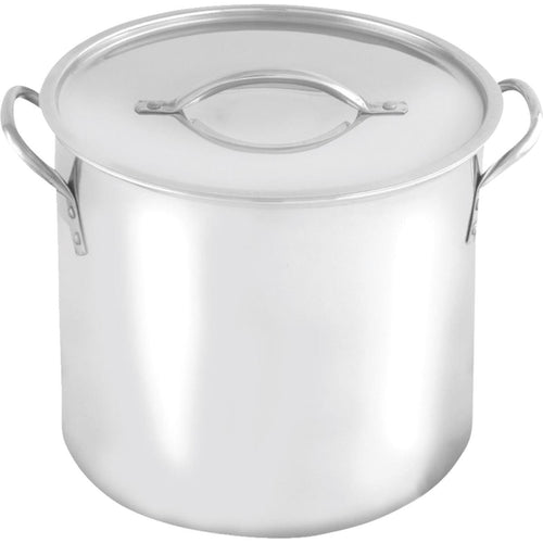 McSunley 8 Qt. Polished Stainless Steel Stockpot