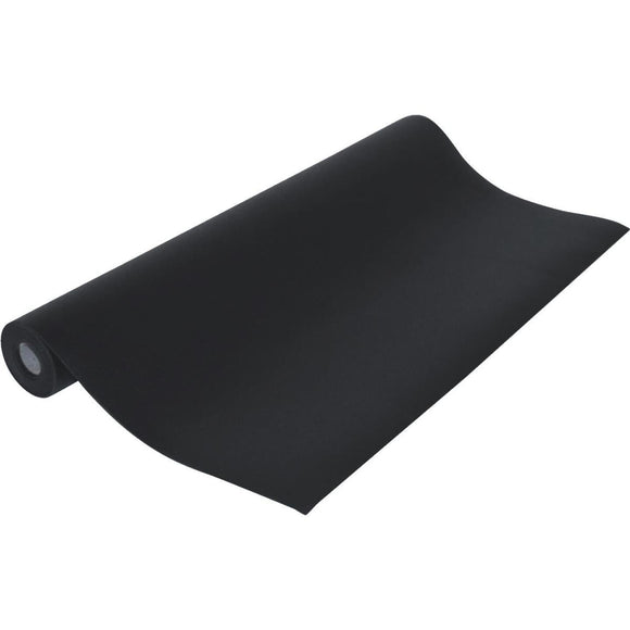 Con-Tact 18 In. x 4 Ft. Black Grip Premium Non-Adhesive Shelf Liner