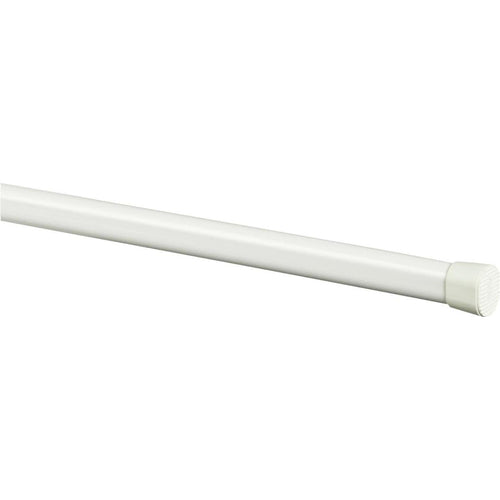 Kenney Hansen 48 In. To 84 In. 5/8 In. White Oval Tension Rod