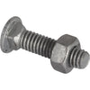 Midwest Air Tech 5/16 in. x 1-1/4 in. Steel Galvanized Zinc Coated Carriage Bolt