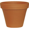 Ceramo 5-1/4 In. H. x 6 In. Dia. Terracotta Clay Standard Flower Pot