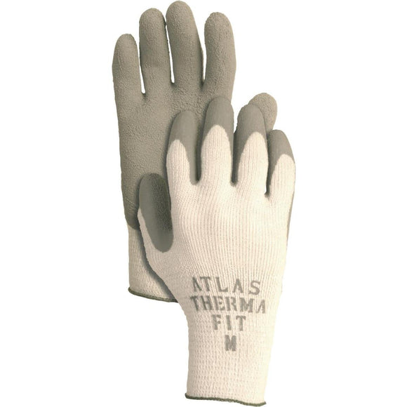 Atlas Therma-Fit Men's Medium Latex-Dipped Knit Winter Glove