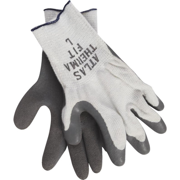 Atlas Therma-Fit Men's Large Latex-Dipped Knit Winter Glove