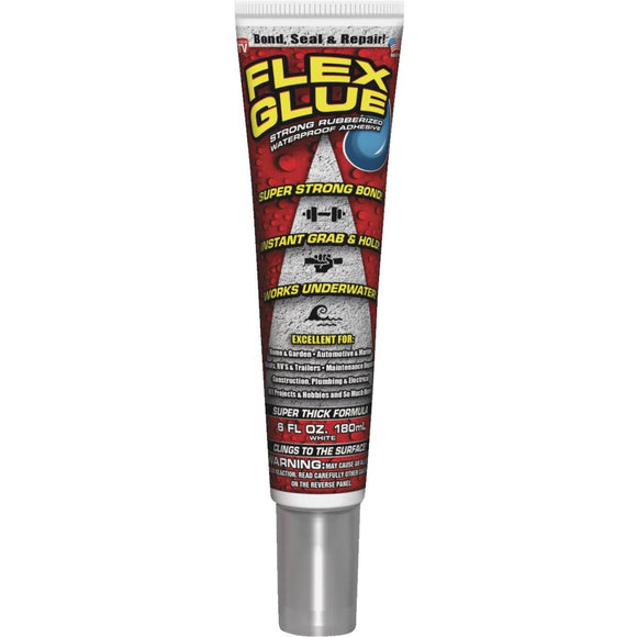 Flex Glue 6 Oz. White Multi-Purpose Adhesive