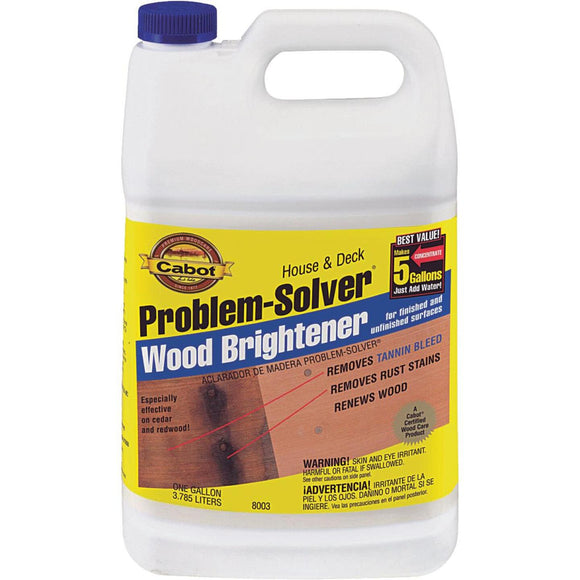 Cabot Problem-Solver 1 Gal. House & Deck Wood Brightener