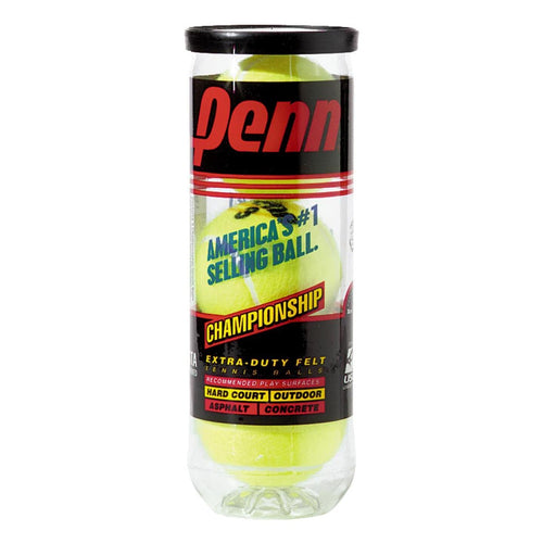 Penn Extra-Duty Felt Championship Tennis Ball (3-Pack)