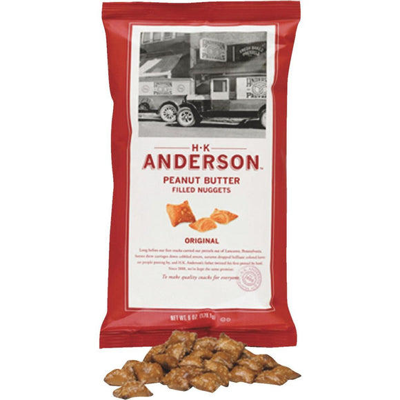 HK Anderson 5 Oz. Peanut Butter Filled Pretzel Nuggets