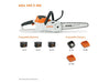 Stihl MSA 140 C-BQ Battery-powered Chain Saw Set