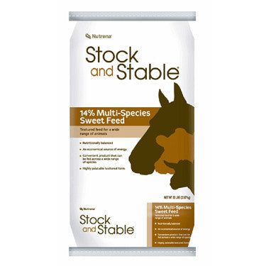 Nutrena® Stock and Stable® 14% Sweet Multi-Species Feed