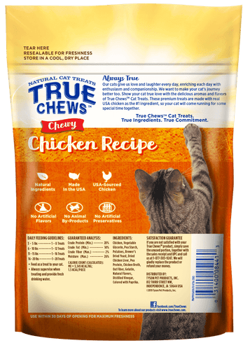 True Chews PREMIUM CAT CHEWS MADE WITH REAL CHICKEN