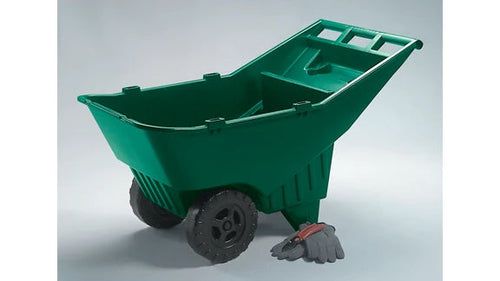 Rubbermaid Roughneck Lawn Cart 4.75 Cubic Foot Green